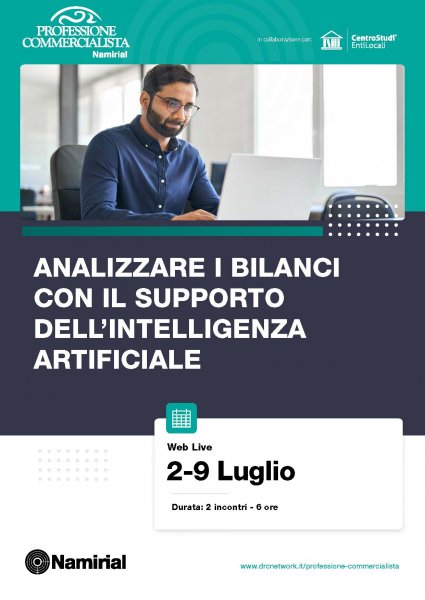 ANALIZZARE I BILANCI CON IL SUPPORTO DELL’INTELLIGENZA ARTIFICIALE