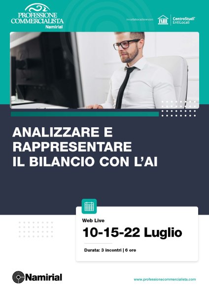 ANALIZZARE E RAPPRESENTARE IL BILANCIO CON L’AI