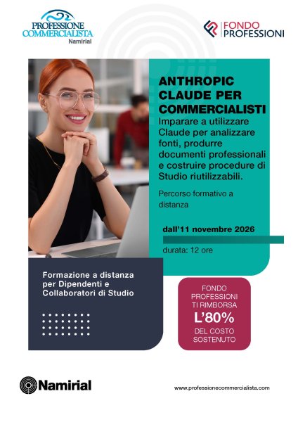 ANTHROPIC CLAUDE PER COMMERCIALISTI