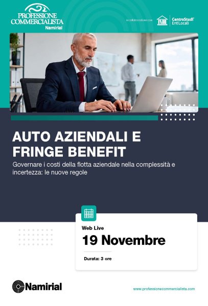 AUTO AZIENDALI E FRINGE BENEFIT