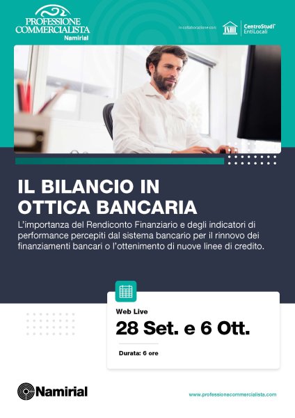 IL BILANCIO IN OTTICA BANCARIA