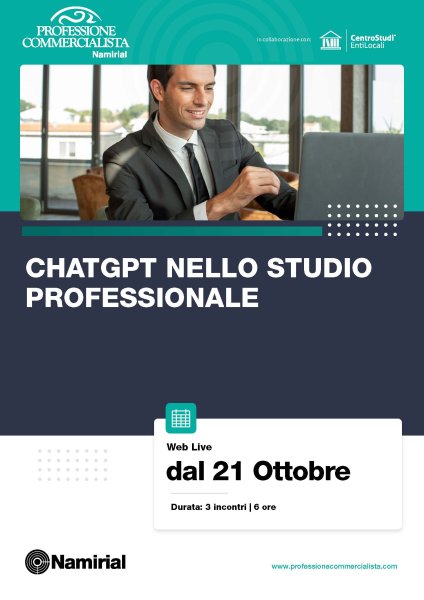 CHATGPT NELLO STUDIO PROFESSIONALE