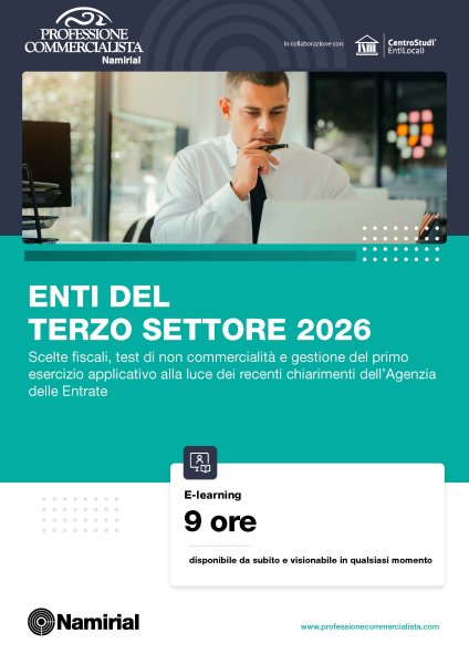 ENTI DEL TERZO SETTORE 2026