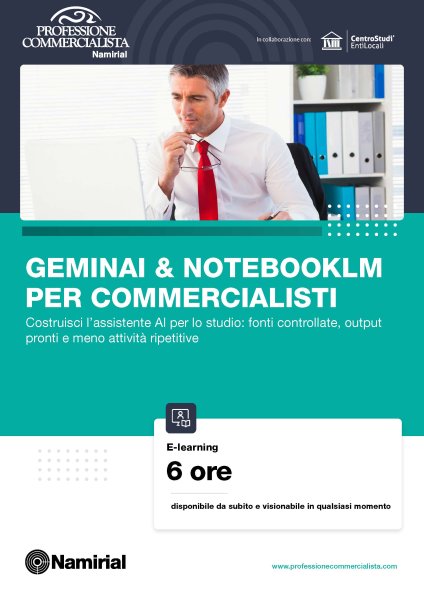 GEMINI & NOTEBOOKLM PER COMMERCIALISTI