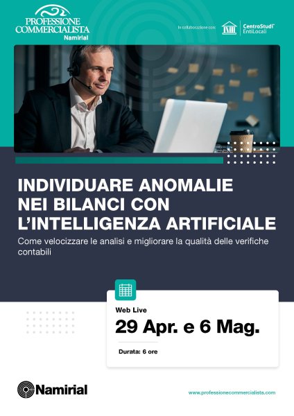 INDIVIDUARE ANOMALIE NEI BILANCI CON L’INTELLIGENZA ARTIFICIALE