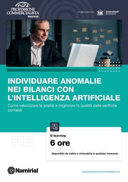 INDIVIDUARE ANOMALIE NEI BILANCI CON L’INTELLIGENZA ARTIFICIALE