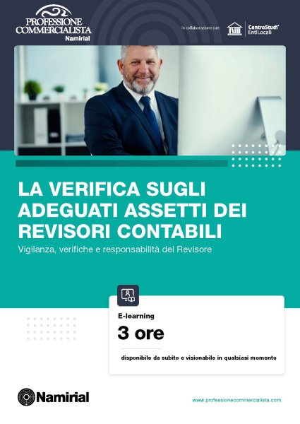 LA VERIFICA SUGLI ADEGUATI ASSETTI DEI REVISORI CONTABILI