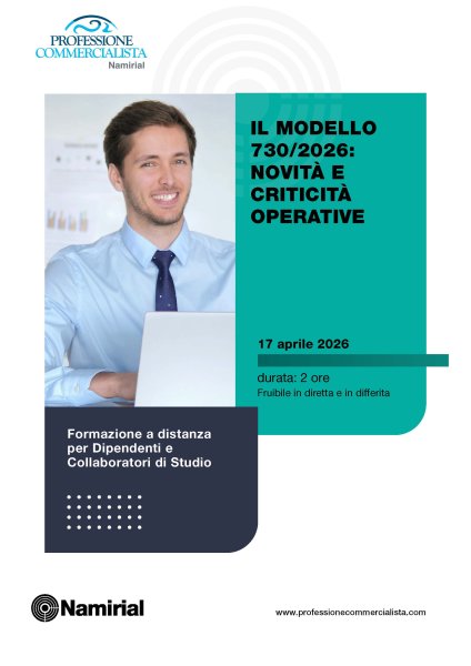 IL MODELLO 730/2026: NOVITA’ E CRITICITA’ OPERATIVE