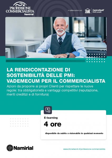 LA RENDICONTAZIONE DI SOSTENIBILITA’ DELLE PMI: VADEMECUM PER IL COMMERCIALISTA