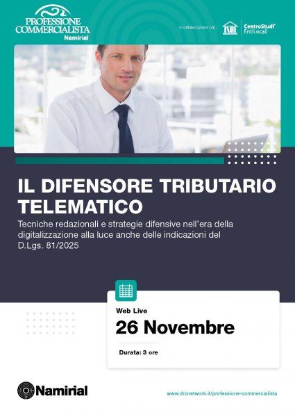 IL DIFENSORE TRIBUTARIO TELEMATICO