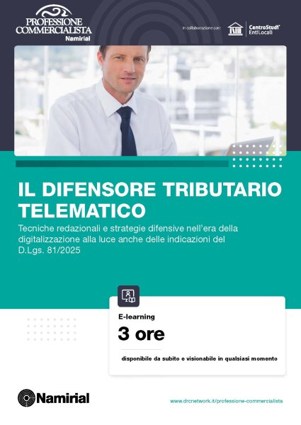IL DIFENSORE TRIBUTARIO TELEMATICO