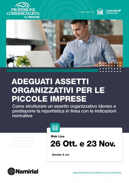 ADEGUATI ASSETTI ORGANIZZATIVI PER LE PICCOLE IMPRESE