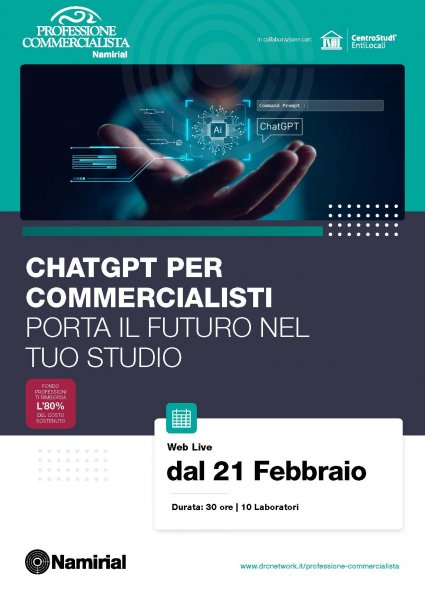 CHATGPT PER COMMERCIALISTI