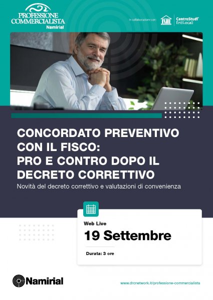 CONCORDATO PREVENTIVO CON IL FISCO: PRO E CONTRO DOPO IL DECRETO CORRETTIVO