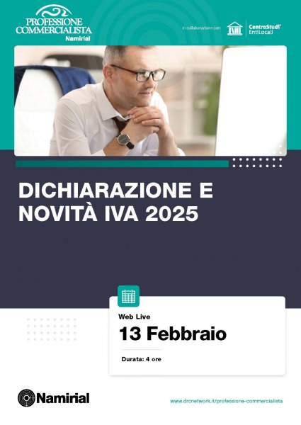 DICHIARAZIONE E NOVITA’ IVA 2025