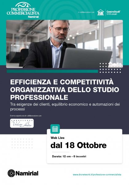 EFFICIENZA E COMPETITIVITA’ ORGANIZZATIVA DELLO STUDIO PROFESSIONALE