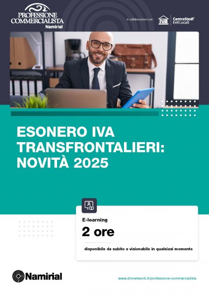 ESONERO IVA TRANSFRONTALIERI: NOVITA’ 2025