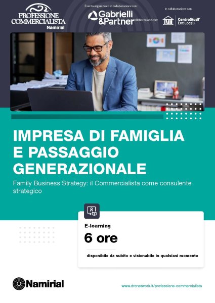 IMPRESA DI FAMIGLIA E PASSAGGIO GENERAZIONALE
