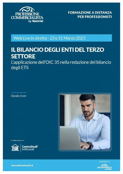 IL BILANCIO DEGLI ENTI DEL TERZO SETTORE