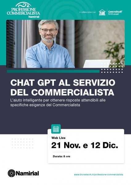 CHAT GPT AL SERVIZIO DEL COMMERCIALISTA