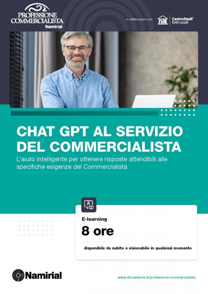 CHAT GPT AL SERVIZIO DEL COMMERCIALISTA