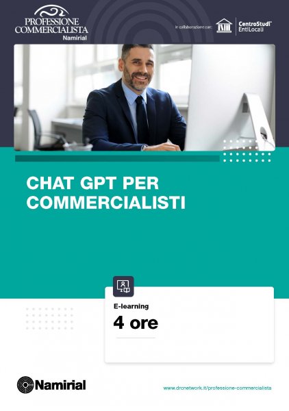 CHAT GPT PER COMMERCIALISTI