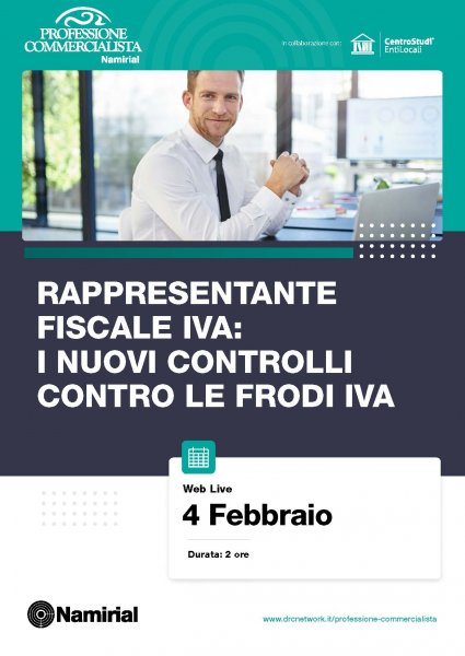 RAPPRESENTANTE FISCALE IVA: I NUOVI CONTROLLI CONTRO LE FRODI IVA