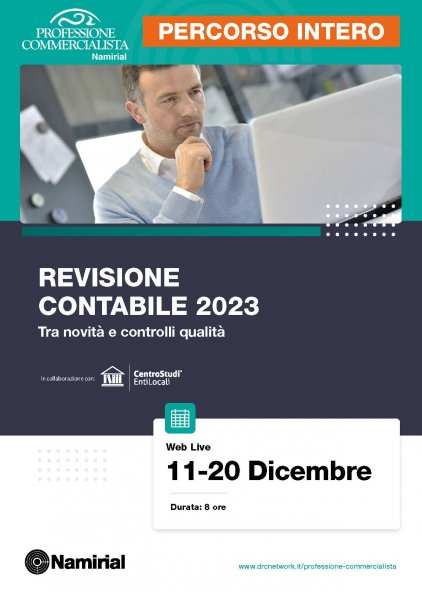 REVISIONE CONTABILE 2023 - PERCORSO INTERO