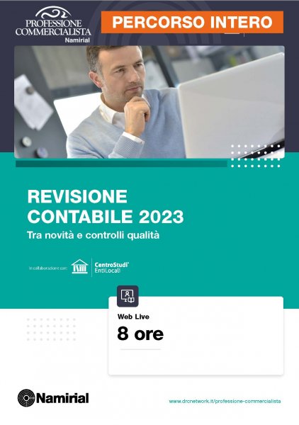 REVISIONE CONTABILE 2023 - PERCORSO INTERO