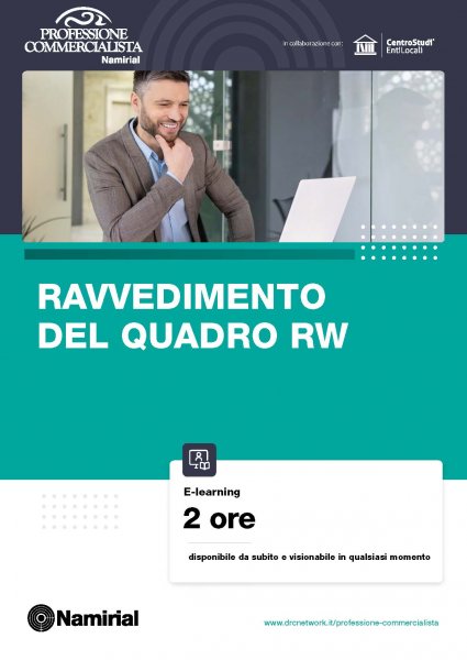 RAVVEDIMENTO DEL QUADRO RW