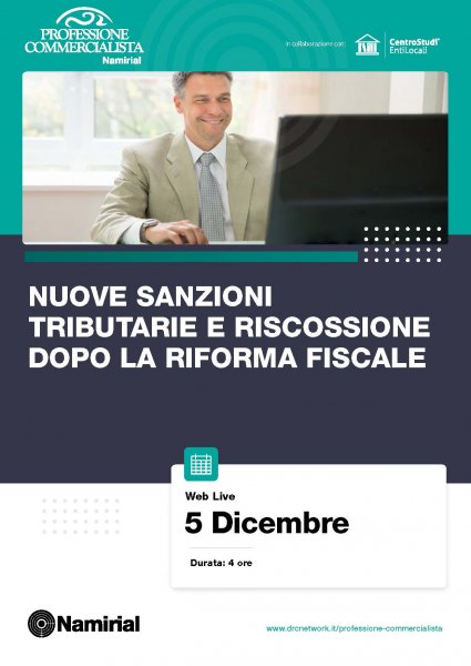 NUOVE SANZIONI TRIBUTARIE E RISCOSSIONE DOPO LA RIFORMA FISCALE