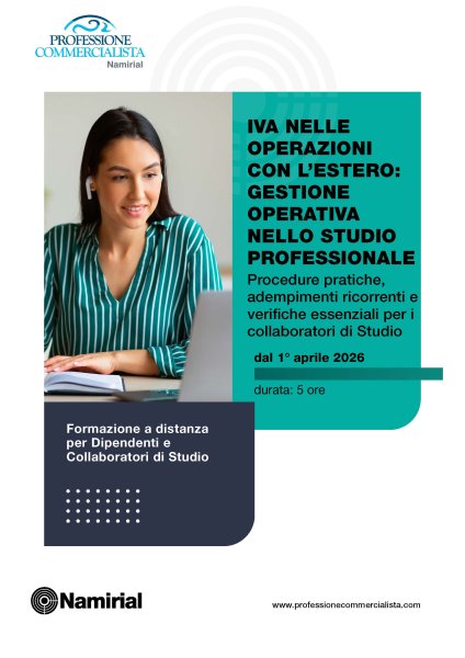 IVA NELLE OPERAZIONI CON L’ESTERO: GESTIONE OPERATIVA NELLO STUDIO PROFESSIONALE