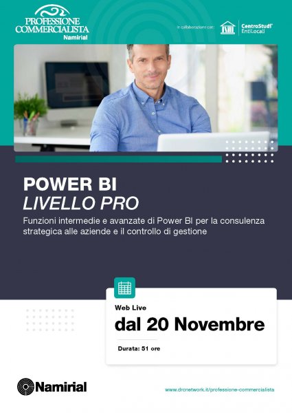 POWER BI – LIVELLO PRO