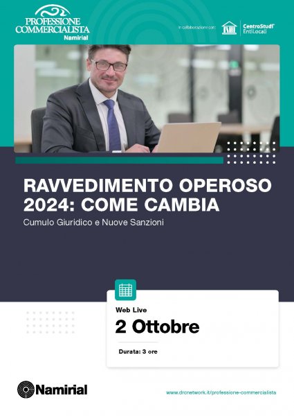 RAVVEDIMENTO OPEROSO 2024: COME CAMBIA