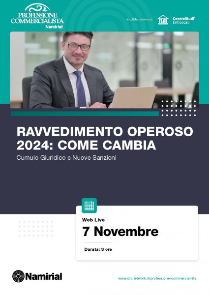 RAVVEDIMENTO OPEROSO 2024: COME CAMBIA