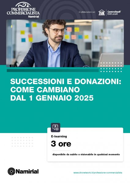 SUCCESSIONI E DONAZIONI: COME CAMBIANO DAL 1 GENNAIO 2025