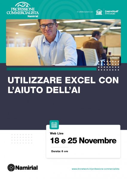 UTILIZZARE EXCELL CON L’AIUTO DELL’AI