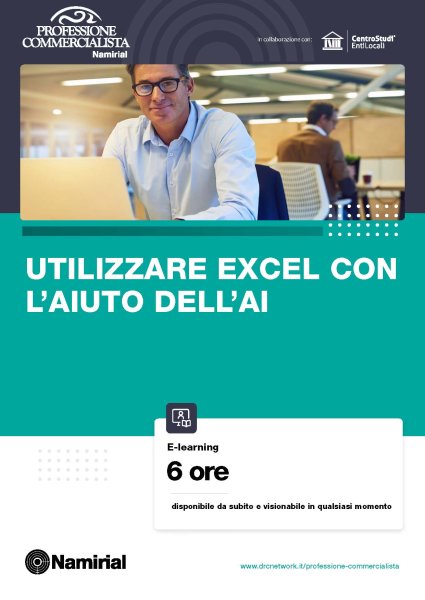 UTILIZZARE EXCEL CON L’AIUTO DELL’AI
