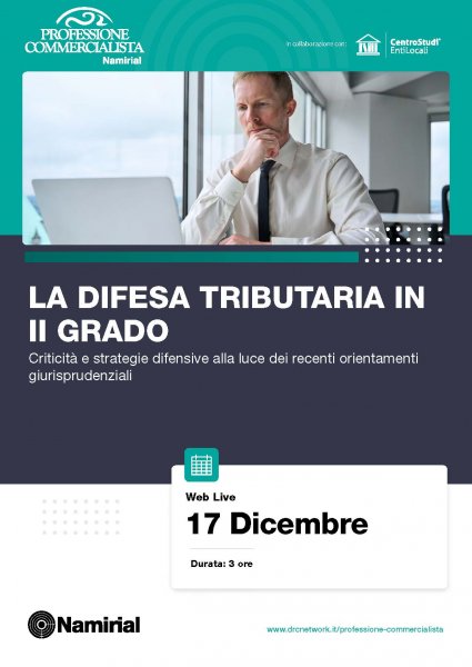 LA DIFESA TRIBUTARIA IN II GRADO