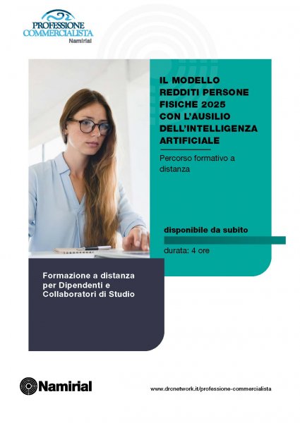 IL MODELLO REDDITI PERSONE FISICHE 2025 CON L'AUSILIO DELL'INTELLIGENZA ARTIFICIALE