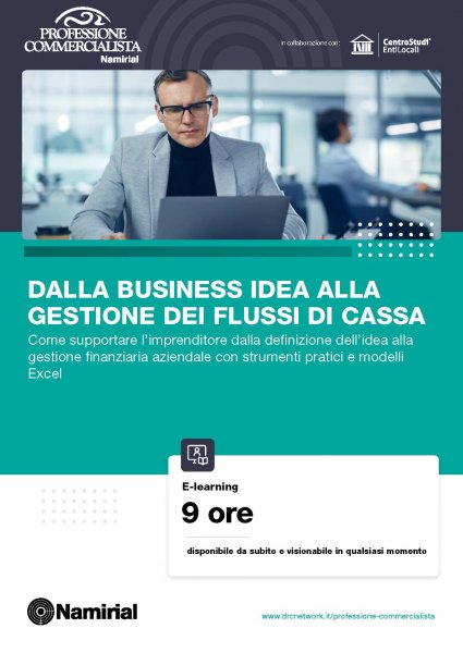 DALLA BUSINESS IDEA ALLA GESTIONE DEI FLUSSI DI CASSA