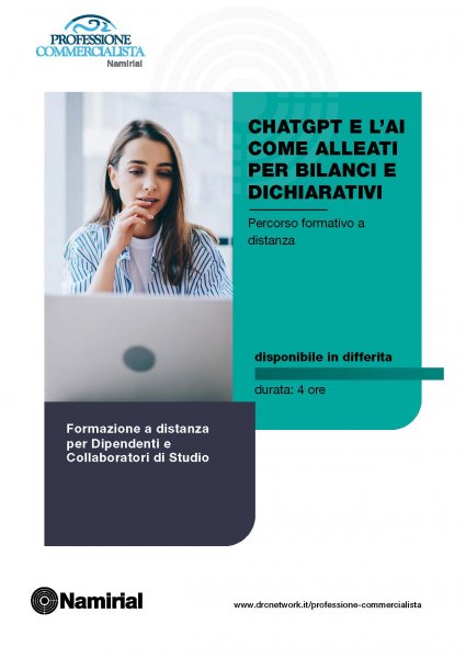 CHATGPT E L’AI COME ALLEATI PER BILANCI E DICHIARATIVI