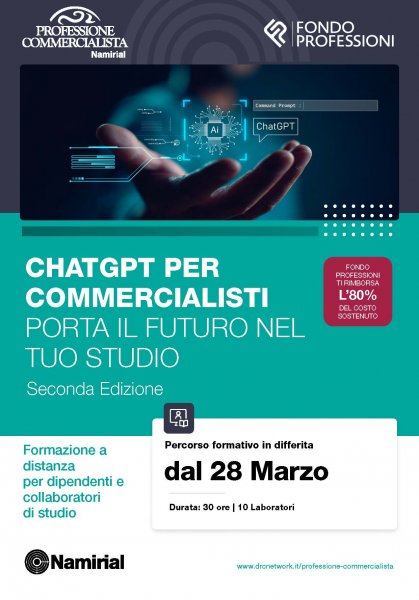 CHATGPT PER COMMERCIALISTI - Seconda Edizione