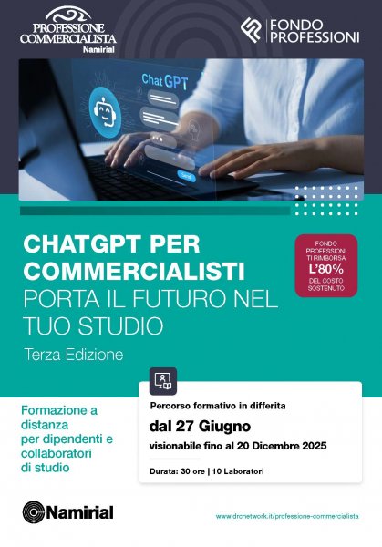 CHATGPT PER COMMERCIALISTI