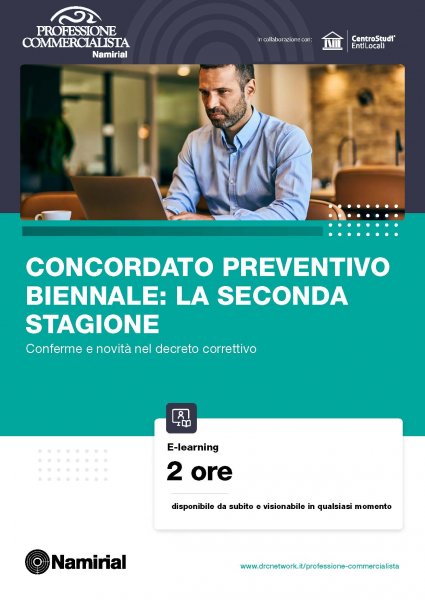 CONCORDATO PREVENTIVO BIENNALE: LA SECONDA STAGIONE