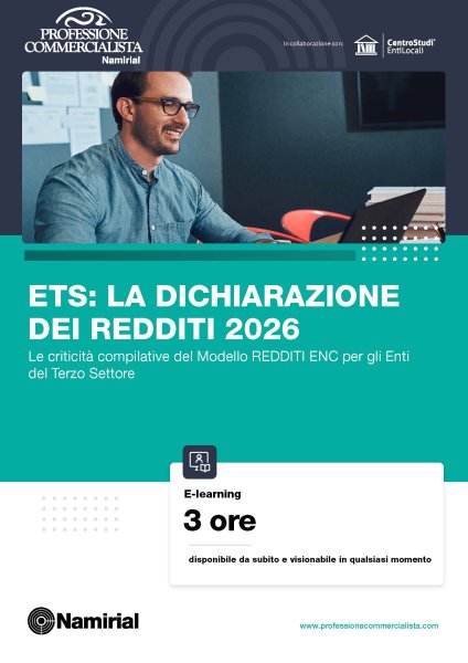ETS: LA DICHIARAZIONE DEI REDDITI 2026