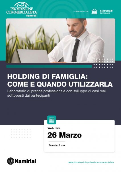 HOLDING DI FAMIGLIA: COME E QUANDO UTILIZZARLA