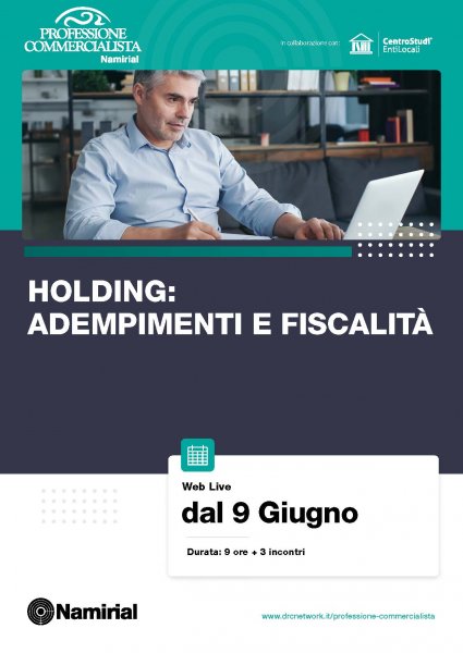 HOLDING: ADEMPIMENTI E FISCALITA’