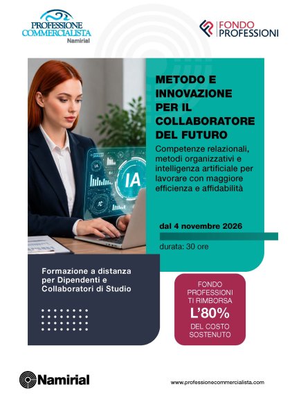 METODO E INNOVAZIONE PER IL COLLABORATORE DEL FUTURO