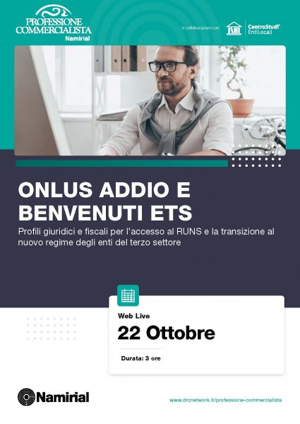 ONLUS ADDIO E BENVENUTI ETS